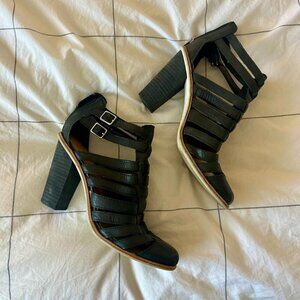 Strappy Black Heels by DV Dolce Vita | Size 8.5